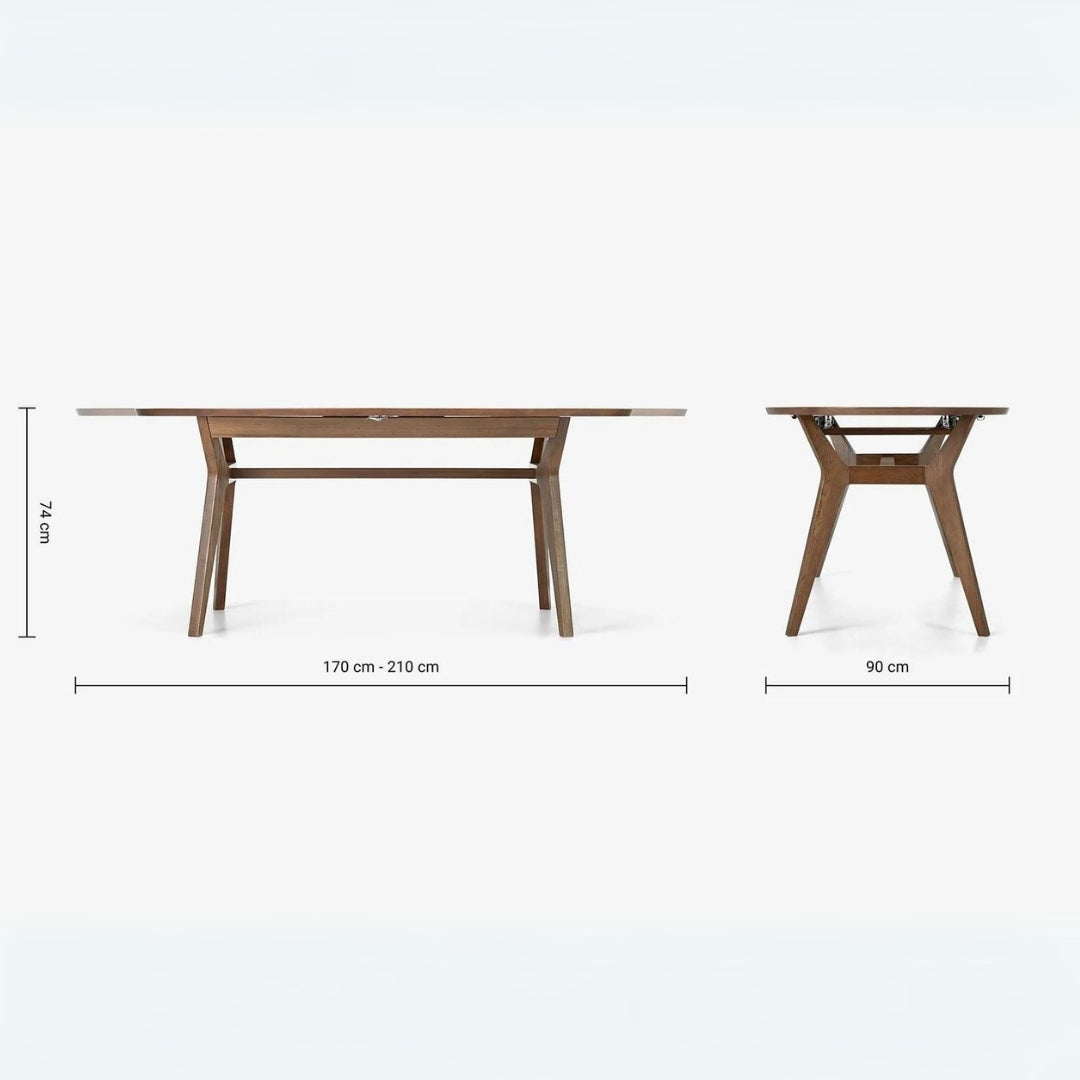 Jenson Oval Extending Dining Table