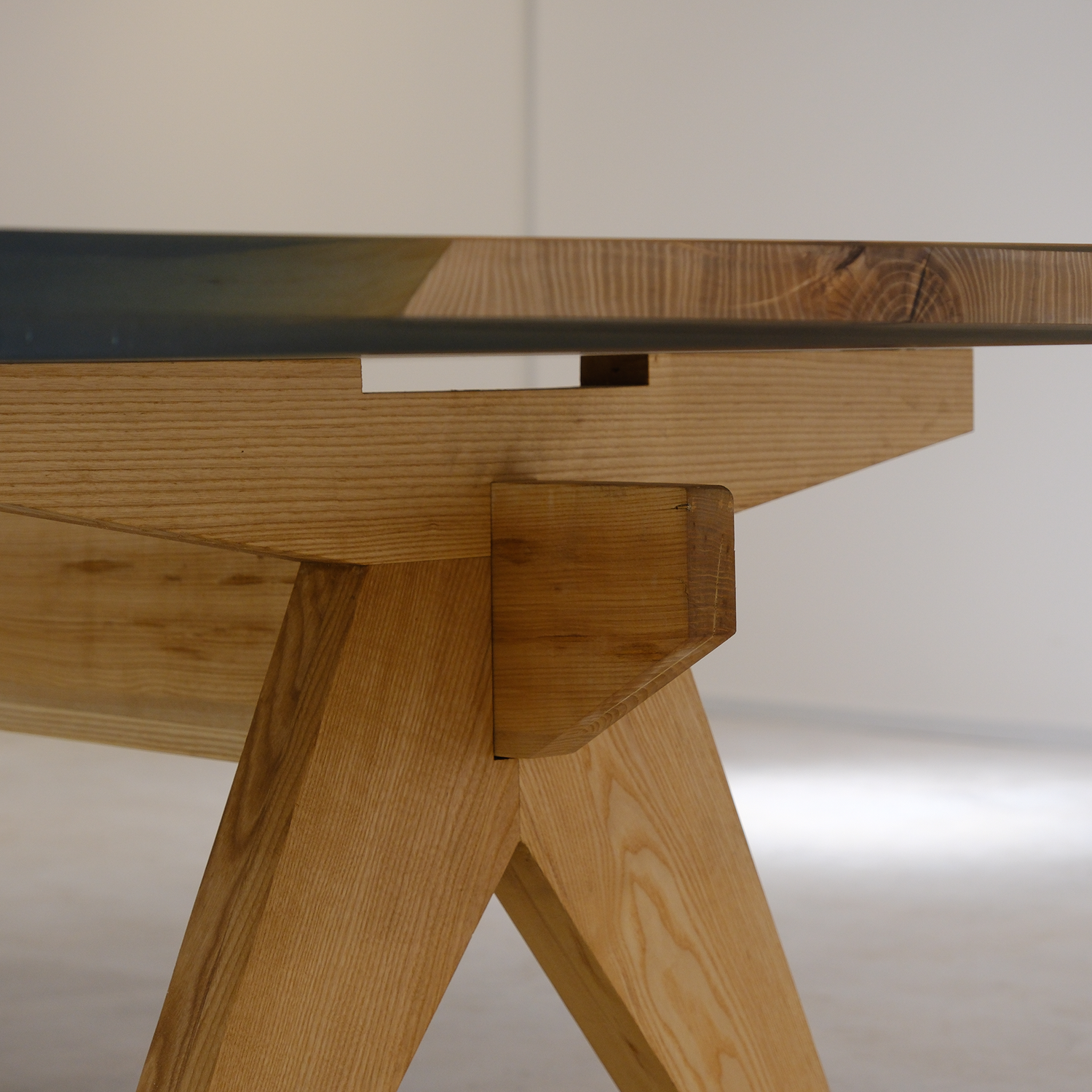 Kenz Epoxy Slab Dining Table
