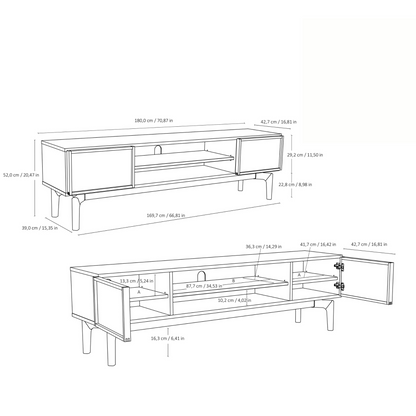 Dane Media Cabinet