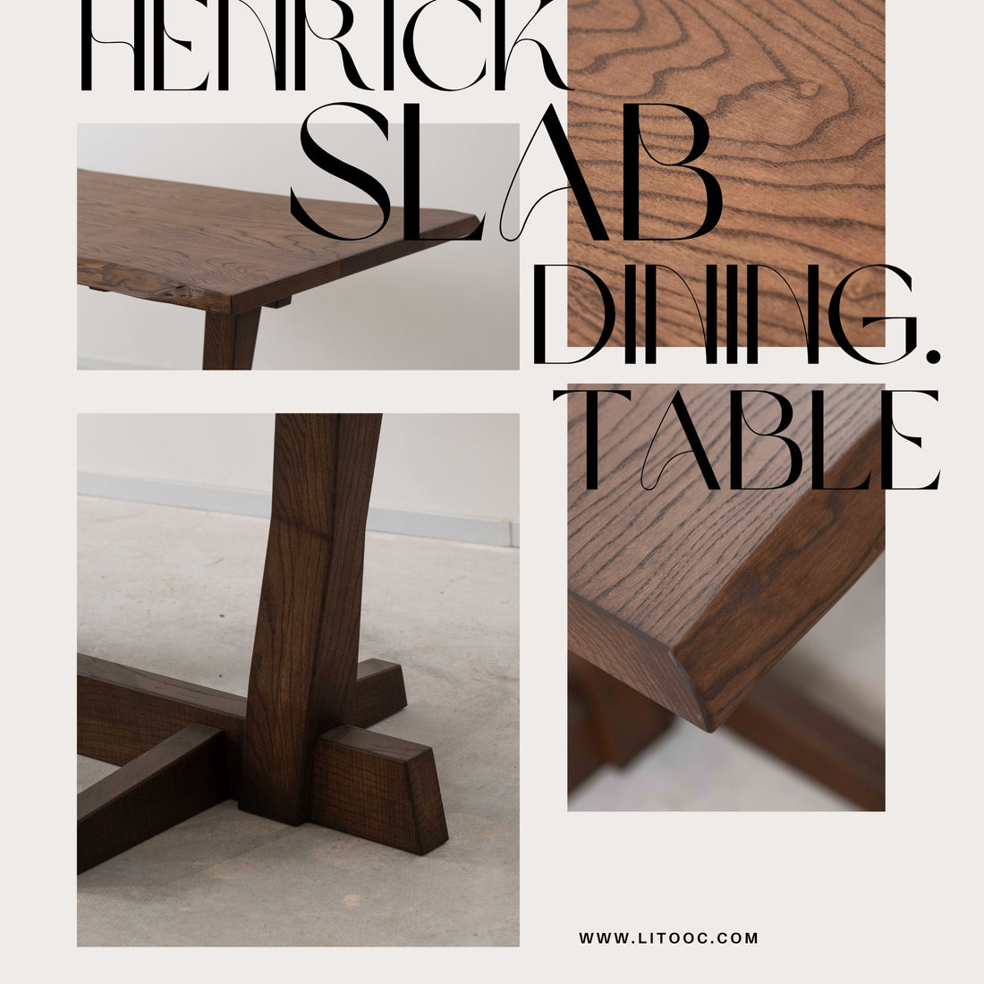 Henrick Slab Dining Table