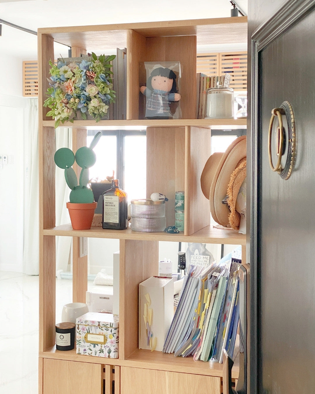 Astrea Entryway & Screen Cabinet