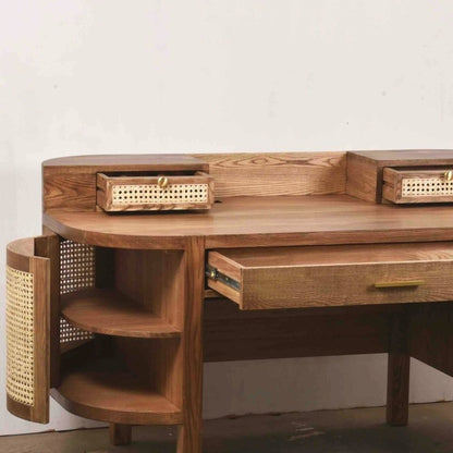 Celine Rattan Desk