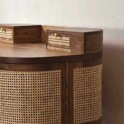 Celine Rattan Desk