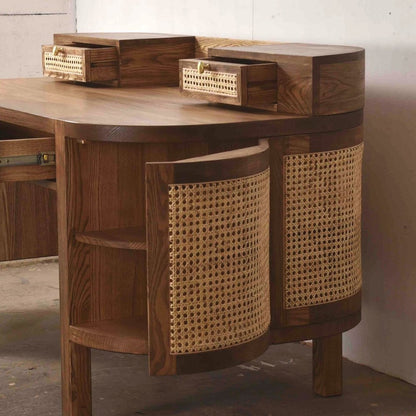 Celine Rattan Desk