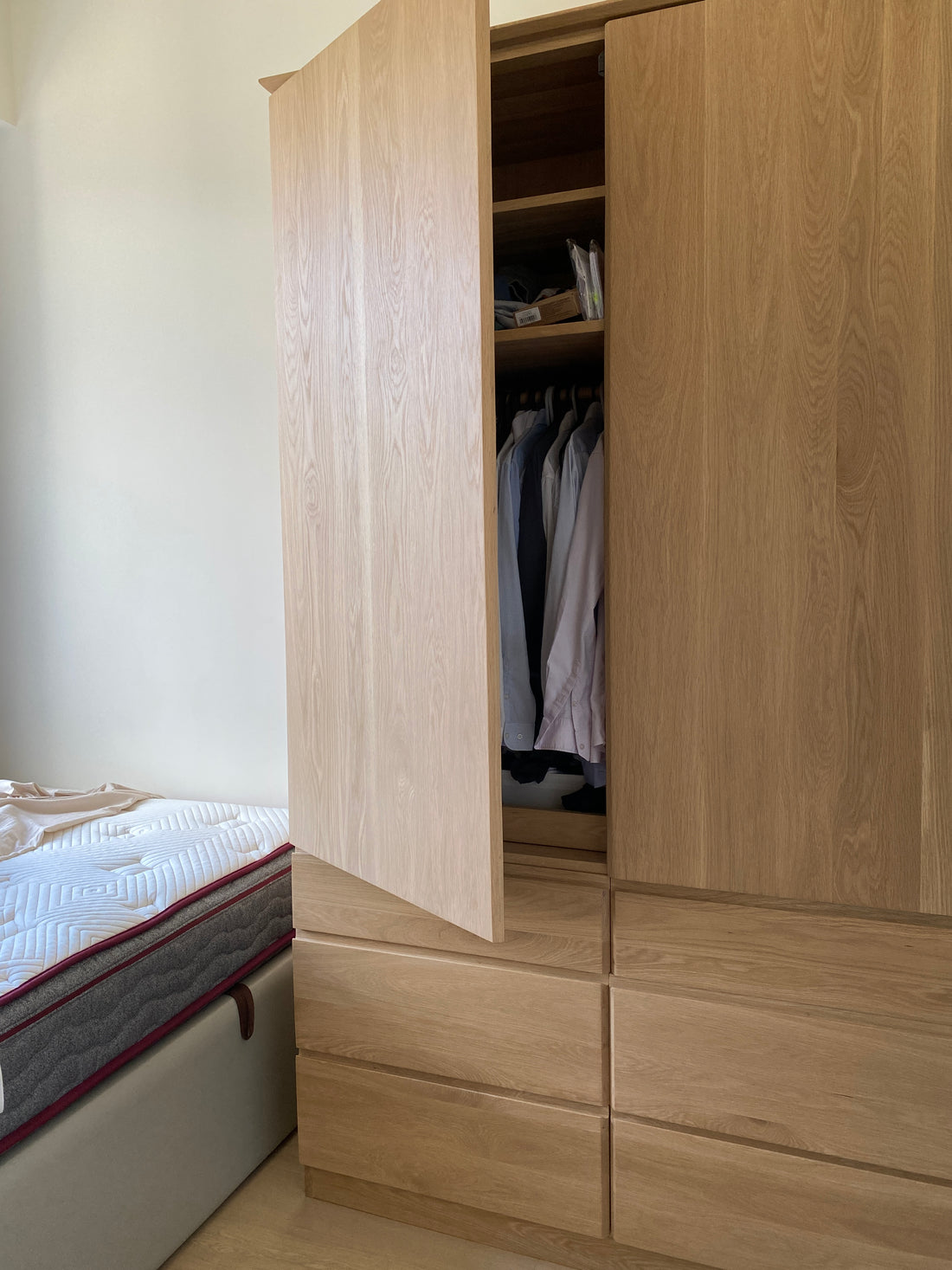 Zac Wardrobe Built in Accessories Compartment