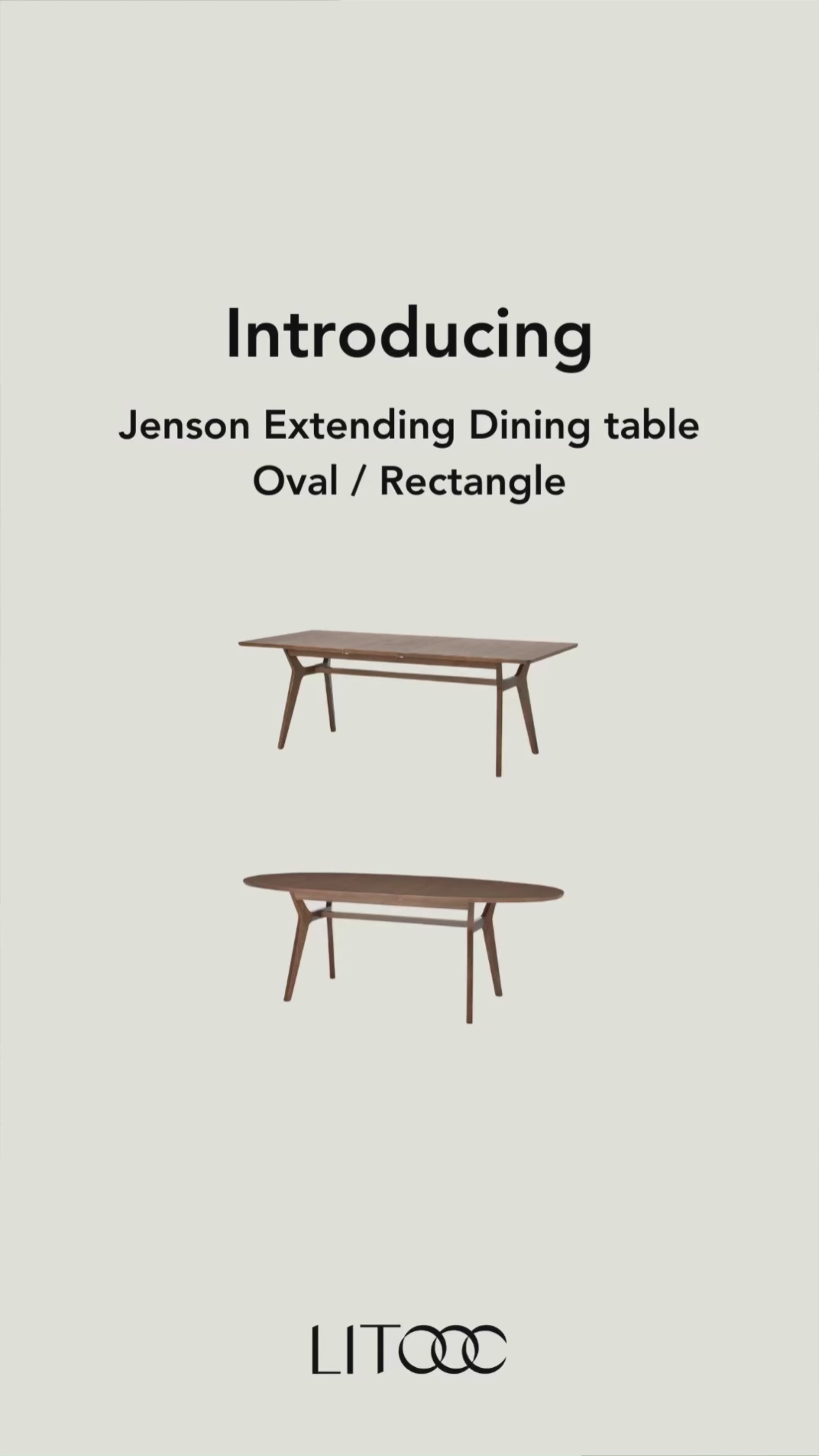 Jenson Rectangular Extending Dining Table