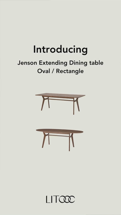 Jenson Rectangular Extending Dining Table